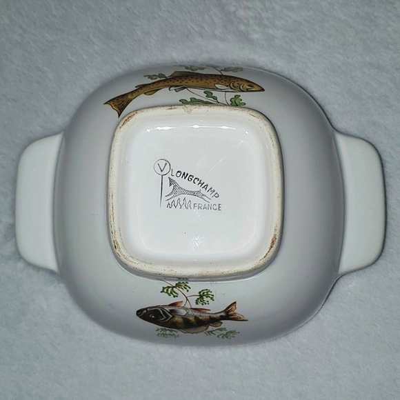 Longchamp Set of Two Rare Vintage Fish Design Bowls - Picture 5 of 16